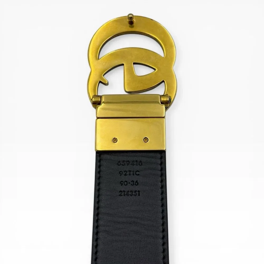 GUCCI Women’s Belt  Monogram 92TIC  90/36